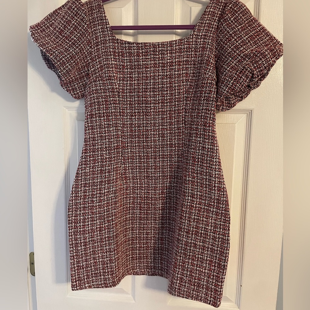 Puffy Sleeve Dress